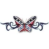Tribal Butterfly Rebel Adult Long Sleeve T-Shirt