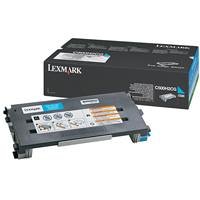 Click here to buy C500H2CG Cyan HY Toner Cartridge by Lexmark.