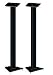Ultimate Support MS45B2 45" Black Studio Monitor Stands (Single)