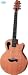 Tacoma C1C Chief Acoustic Guitar, Cutaway with Hardshell Case (Natural Satin) (Natural Satin)
