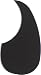 Musical Instruments : WD Acoustic Guitar Pickguard, Black