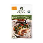 Simply Organic Vegetarian Brown Gravy Mix - 1 oz,(Frontier)