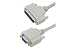 Deluxe Null Modem Cable, DB25 Male / DB9 Female, 10 ft