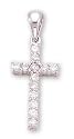 14kt Gold Religious Pendant with Diamonds - DS853