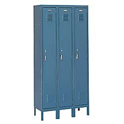 EDSAL 1- and 2-Tier Lockers with Alliance Handle - Gray