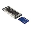 Kensington 33407 7-in-1 Media Reader for Expresscard Slot for Memory Stick, Multimedia Card, xD-Picture Card