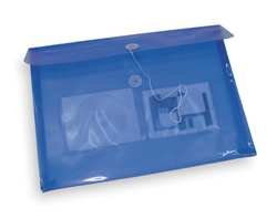 Dakota Designs 2LJW5 Envelope, Side Open, Legal, Blue, PK5