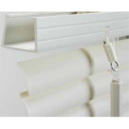 Battalion 2ZGG9 Mini Blinds, L 72 In, W 70 In, White