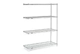 54'H Nexel Chrome Wire Shelving Add-On - 42'W X 18'D