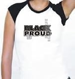 Black Proud Adult Cap T-Shirt