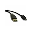 PS3 Controller Charge Cable, Black (6 Foot)