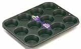 BRAND NEW 12 CUP MUFFIN PAN BAKING TIN CAKE