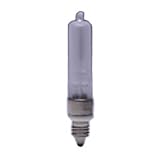 Eiko 15234 - Q100/MC-120V - Frosted Halogen JD Type 100 Watt, E11 Base (Mini Candelabra)