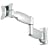 HQ LCD Bracket 3x Rotatable and Cable Cover System 10" to 30" --HQ-LCD-320