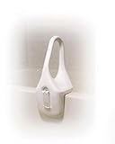 Drive Medical Plastic Tub Rail, White, 16 1/2