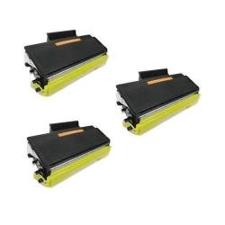 (3 Pcs) Compatible Brother Tn650 (Tn620) High Yield Toner Cartridge for Brother Hl-5340d, Hl-5370dw Series Mfc-8480dn, Mfc-8890dw Dcp-8080dn, Dcp-8085dn Printers