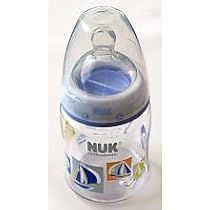 Nuk Orthodontic Bottle 5 oz -colors may vary