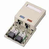Cables To Go - 03837 - CAT5E Surface Mount Box 2-Port White