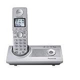 Electronics : Panasonic TG8120E Single DECT Cordless Phone With Answer Machine Colour Handset Silver