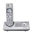 Electronics : Panasonic TG8120E Single DECT Cordless Phone With Answer Machine Colour Handset Silver