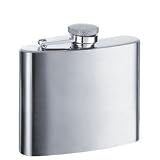 Stainless Steel Liquor Flask - 4 oz Satin Finish