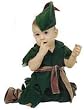 Infant Christmas Helper Elf Costume or Peter Pan or Robin Hood Costume (Color different than picture)