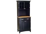Buffet and Hutch- Black Natural