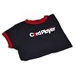 Black & Red CardPlayer Cap Sleeve T-Shirt -Medium