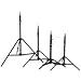 Matthews Light Medium Duty Aluminum Kit Stand with Brake, Maximum Height 82 (6'8), Supports 17 lbs., Black.