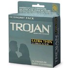 36 Trojan Premium Latex Condoms, Lubricated, Ultra Thin and Sensitive Condom, Economy Pack