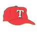 Texas Rangers Cap Pin by Peter David