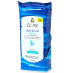 Olay Daily Facials Express Wet Cleansing Cloths, Sensitive Skin, Fragrance Free - 30 ea