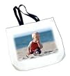 Photo Tote Bag - Create a Custom Tote Bag From Your Favorite Photo - White Bag w/ Black Nylon Strap - 16.5" x 16.5"