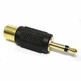 Cables To Go - Audio adapter - mini-phone mono 3.5 mm (M) - RCA (F) - black