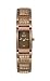 DKNY Bronze Bracelet With Yellow Crystals Brown Dial Women's Watch #NY4731