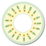 Pfaltzgraff Pistoulet Tempered Glass Lazy Susan