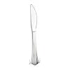 24 Disposable Silver Look Plastic Cutlery, Knives