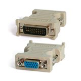 Startech Dvi Vga Display Cable Adapter M F Hd 15 Female Dvi I Male Video