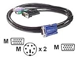 APC keyboard / mouse / video cable - 3 ft ( AP5264 )