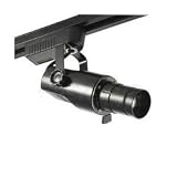 ET539B, Elco Lighting Low Voltage Electronic Mini Projector Track Fixture - Black