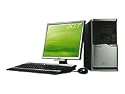 Acer AcerPower FH - MT - 1 x Pentium D 925 / 3 GHz - RAM 1 GB - HDD 1 x 250 GB - DVD&plusmn;RW - Radeon X1550 HyperMemory up to 512MB - Gigabit Ethernet - Vista Home Premium - Monitor : none