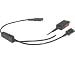 Y-Adapter Trainer Kit with Mute and Quick Disconnect Clamp