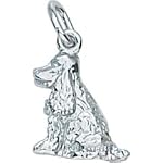 gold spaniel charm