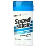 Speed Stick Antiperspirant/Deodorant Solid, Unscented, 3-Ounce Sticks (Pack of 6)
