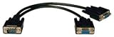 Tripp Lite P516-001 VGA/XVGA Monitor Y Splitter HD15M/2XF
