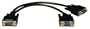 Tripp Lite P516-001 VGA/XVGA Monitor Y Splitter HD15M/2XF