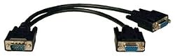 Tripp Lite P516-001 VGA/XVGA Monitor Y Splitter HD15M/2XF