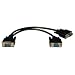Tripp Lite P516-001 VGA/XVGA Monitor Y Splitter HD15M/2XF