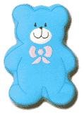 Baby Bear Cookie (6 cookies) - Blue by SHOPZEUS