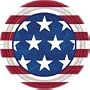Americana Lunch Plates 50ct
